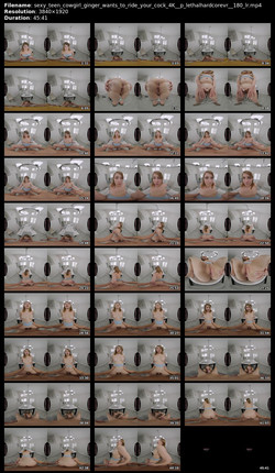 [LethalHardcoreVR] Ginger Grey - Sexy Teen Cowgirl Ginger Wants To Ride Your Cock (Oculus, Quest 2) [4K]/Screens/Gallery-sexy_teen_cowgirl_ginger_wants_to_ride_your_cock_4K__p_lethalhardcorevr__180_lr.mp4-1.jpg