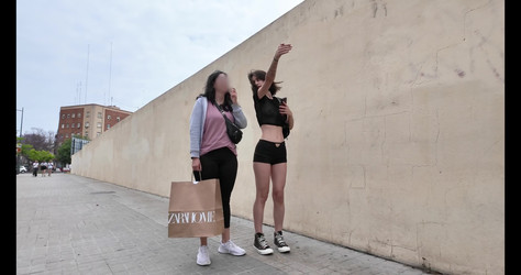 Bralessforever November 2024/Elfa - Braless in a Black Sheer Top.mp4