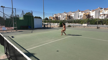 Bralessforever November 2024/Daring Kiara - Naked Tennis.mp4