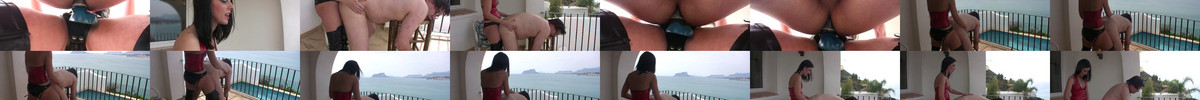 Clips4Sale - FemDomFilms - Lady Bellatrix At Villa Domina Public Ass Pegging (1080p) screencaps